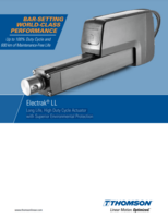 ELECTRAK LL SERIES: LONG LIFE, HIGH DUTY CYCLE ACTUATOR WITH SUPERIOR ENVIRONMENTAL PROTECTION